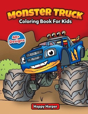 Monster Truck Coloring Book 1