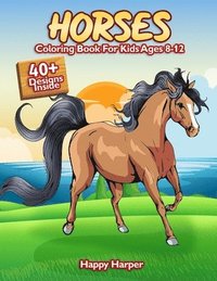 bokomslag Horses Coloring Book