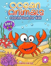 bokomslag Ocean Animals Coloring Book