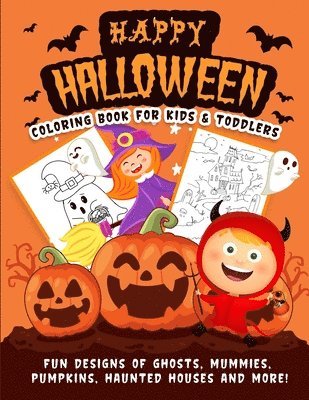 bokomslag Halloween Coloring Book