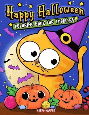 Toddler Halloween Coloring Book 1