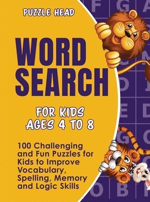 bokomslag Word Search for Kids Ages 4 to 8