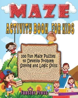 bokomslag Maze Activity Book for Kids