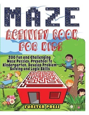 bokomslag Maze Activity Book for Kids