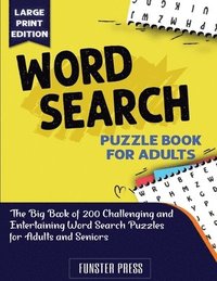 bokomslag Word Search Puzzle Book for Adults