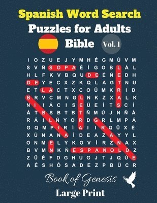 bokomslag Spanish Word Search Puzzles For Adults