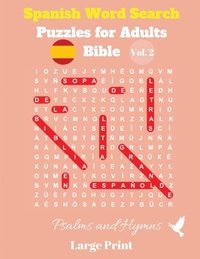 bokomslag Spanish Word Search Puzzles For Adults