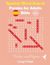 bokomslag Spanish Word Search Puzzles For Adults