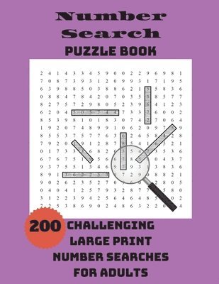 Number Search Puzzle Book 1