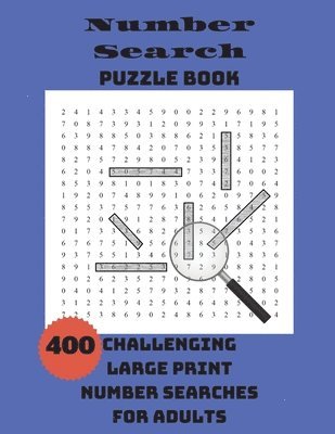 Number Search Puzzle Book 1