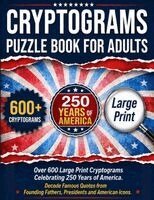Wordsmith Publishing - Cryptograms Puzzle Book For Adults, Häftad