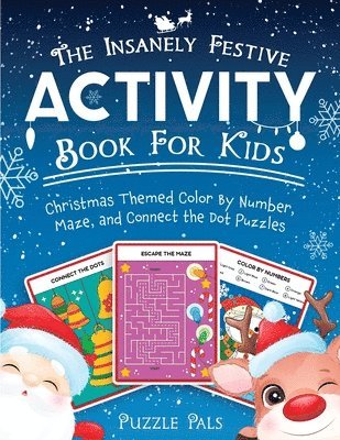 bokomslag Insanely Festive Activity Book For Kids