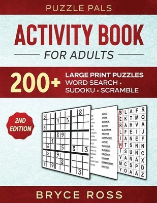 Activity Book For Adults