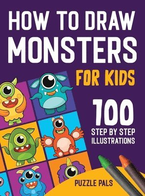 bokomslag How To Draw Monsters