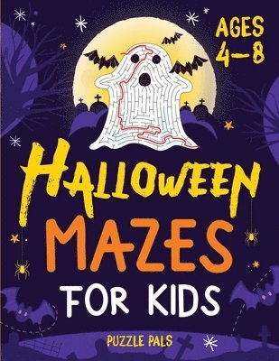 bokomslag Halloween Mazes For Kids
