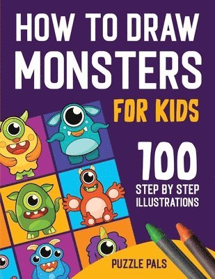 bokomslag How To Draw Monsters