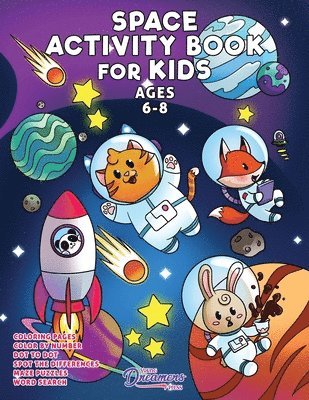 Cat Coloring Book For Kids Ages 4-8 - By Young Dreamers Press