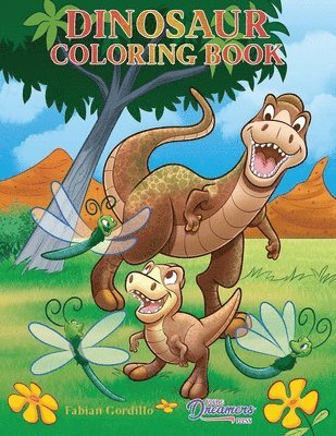 bokomslag Dinosaur Coloring Book