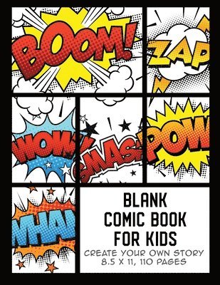 bokomslag Blank Comic Book for Kids