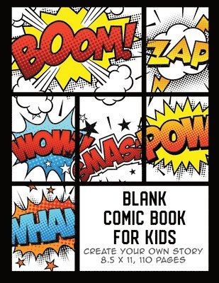 Blank Comic Book for Kids 1