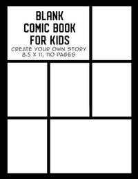 bokomslag Blank Comic Book for Kids