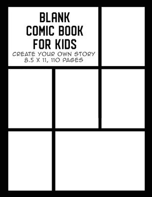 Blank Comic Book for Kids 1