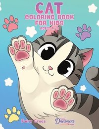 bokomslag Cat Coloring Book for Kids Ages 4-8