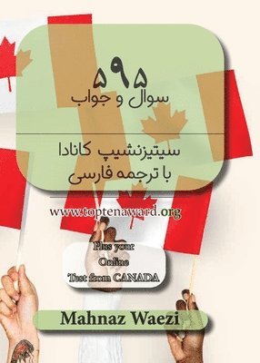 bokomslag Persian 595 Canadian Citizenship Practice Tests