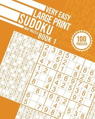 bokomslag Very Easy Large Print Sudoku Book 1