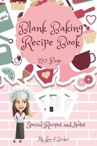 bokomslag Blank Baking Recipe Book