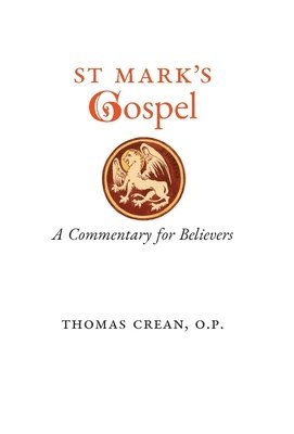 St. Mark's Gospel 1