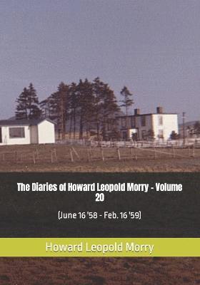 bokomslag The Diaries of Howard Leopold Morry - Volume 20