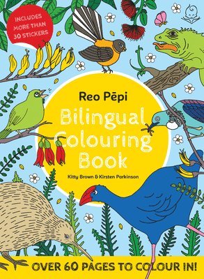 bokomslag Reo Pepi Bilingual Colouring Book