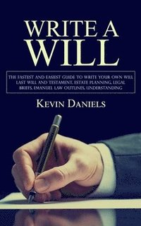 bokomslag Write a Will