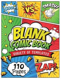 bokomslag Blank Comic Book