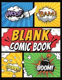 bokomslag Blank Comic Book Panels: Draw Your own Comics And Create The Best Stories - Comic Panels And Templates For Drawing