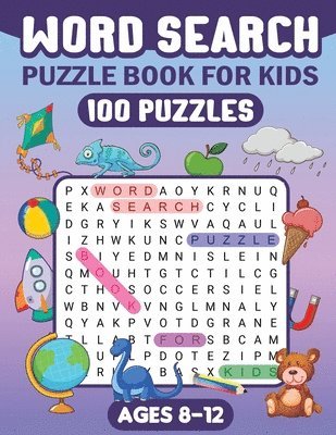 bokomslag Word Search Puzzle Book for Kids