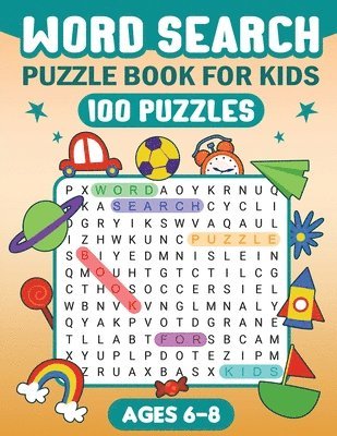 bokomslag Word Search Puzzle Book for Kids