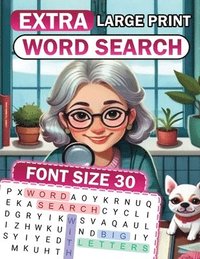 bokomslag Extra Large Print Word Search