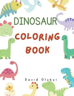 bokomslag Dinosaur Coloring Book