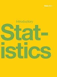 bokomslag Introductory Statistics (hardcover, full color)