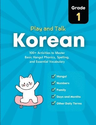 bokomslag Play and Talk Korean, Grade 1