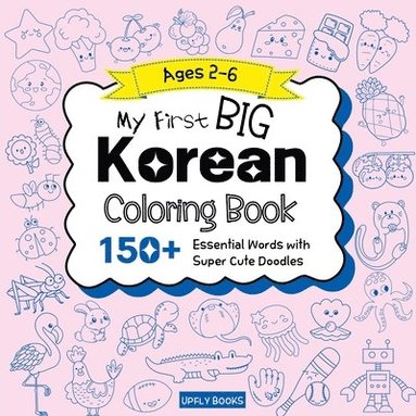 bokomslag My Big Korean Coloring Book for Kids