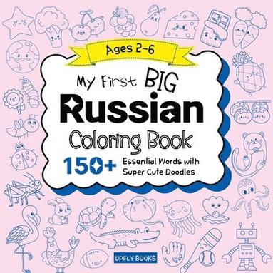 bokomslag My Big Russian Coloring Book for Kids