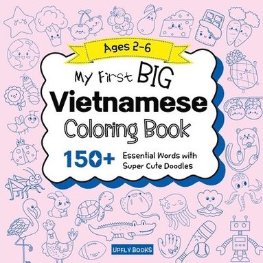 bokomslag My Big Vietnamese Coloring Book for Kids