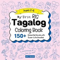 bokomslag My Big Tagalog Coloring Book for Kids