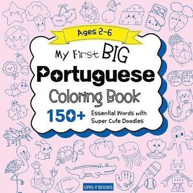 bokomslag My Big Portuguese Coloring Book for Kids