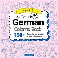 bokomslag My Big German Coloring Book for Kids