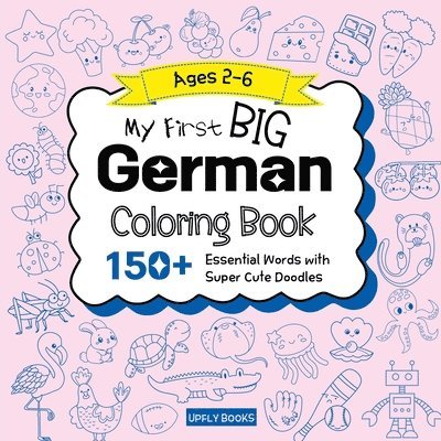 My Big German Coloring Book for Kids 1