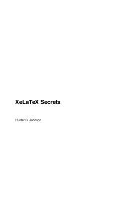 bokomslag XeLaTeX Secrets